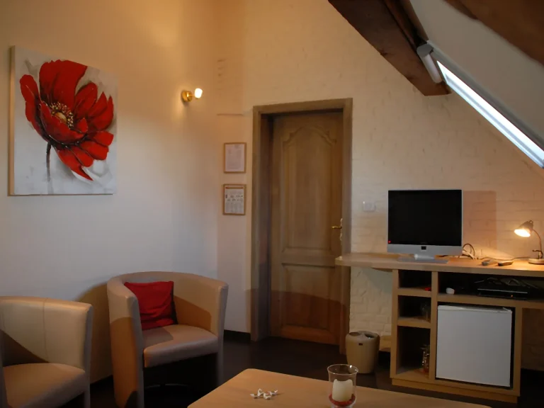 Zithoek familiekamer klassiek De Kruishoeve De Haan