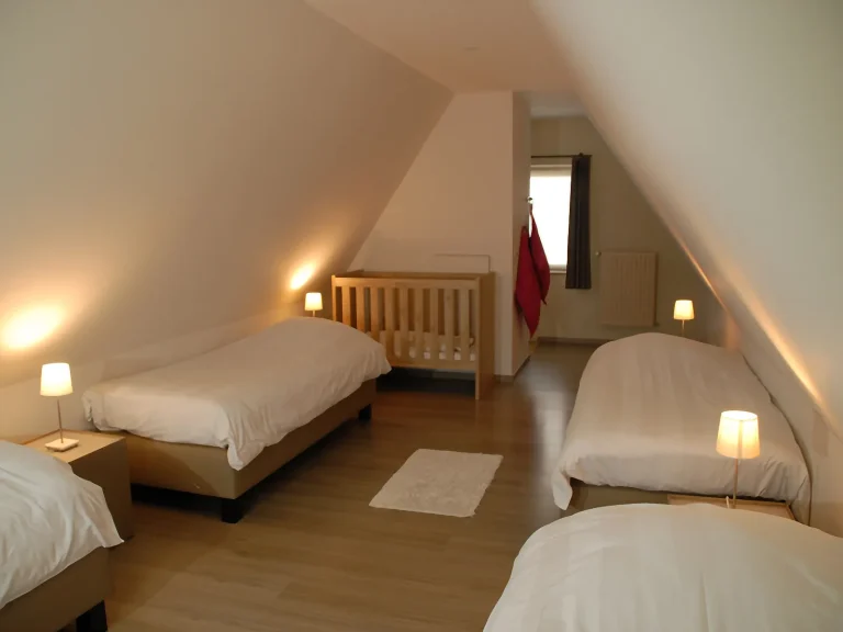 Overzicht familiekamer superieur De Kruishoeve De Haan