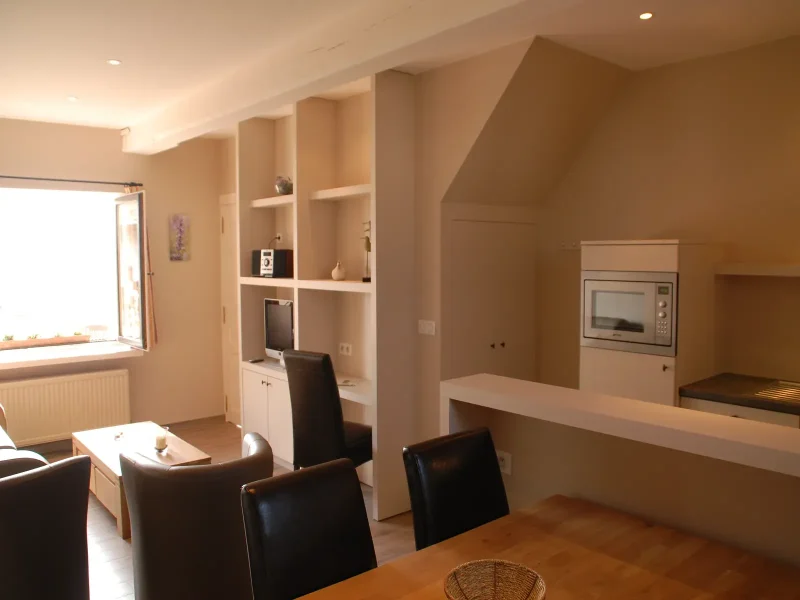 Interieur standaard vakantiewoning De Kruishoeve De Haan