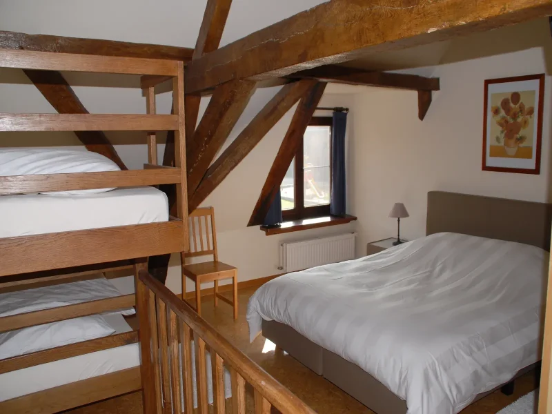 Interieur standaard vakantiewoning De Kruishoeve De Haan