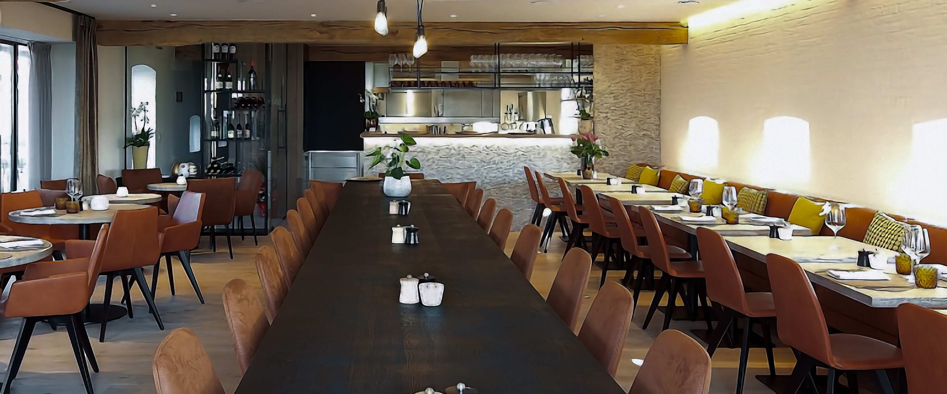 Restaurant Chef'Stable De Kruishoeve De Haan - gezellige zithoek