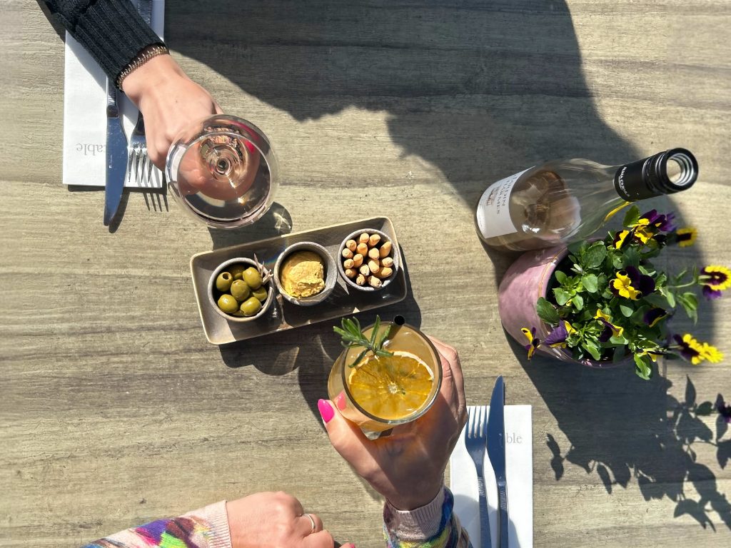 Restaurant Chef'Stable De Kruishoeve De Haan - sfeervolle terrashoek