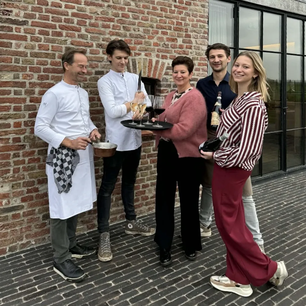 Familie Vermandele op De Kruishoeve